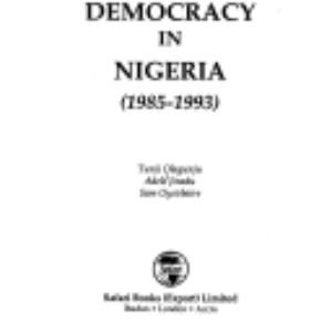 Transition to democracy in Nigeria (1985-1993)