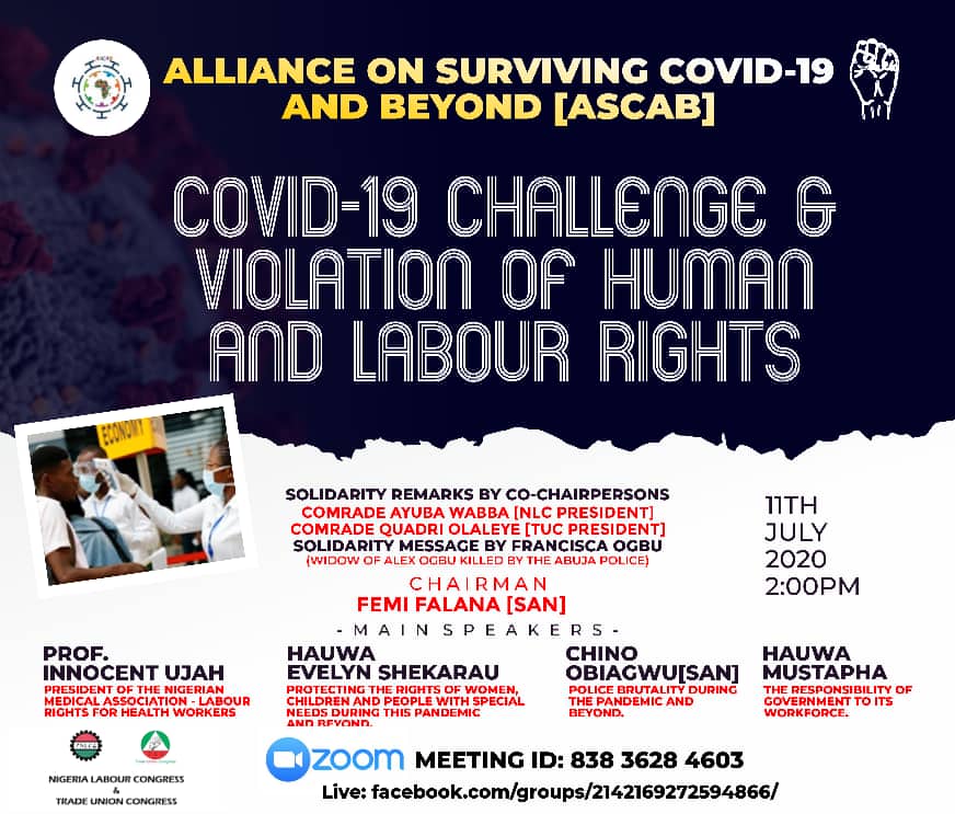 Alliance For Surviving Covid-19 and Beyond (ASCAB)