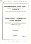 PROBLEMATISING HISTORY AND AGENCY: FROM NATIONALISM TO SUBALTERNITY